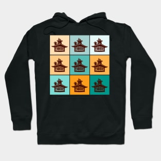 Pop Art Japanese Pagoda Fine Art 416 Hoodie